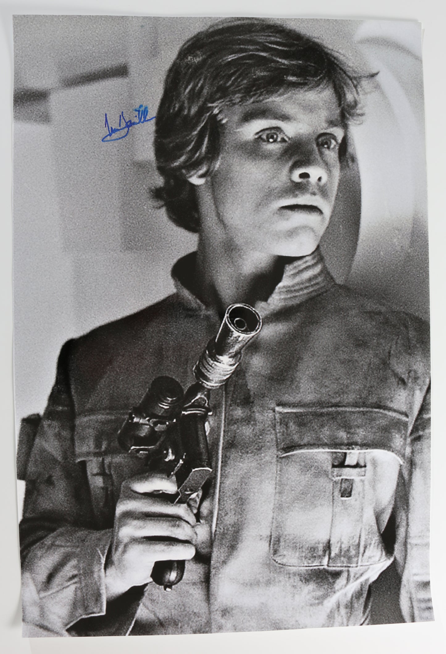 
                  
                    Mark Hamill as Luke Skywalker in Star Wars: The Empire Strikes Back Signed 20x30 Photo
                  
                