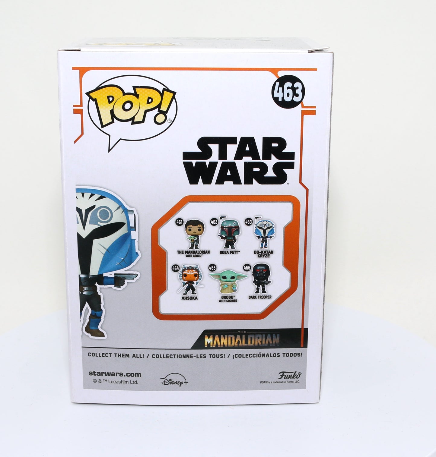 
                  
                    Katee Sackhoff as Bo-Katan Kryze in Star Wars: The Mandalorian (SWAU Authenticated) Signed Funko POP! #463
                  
                