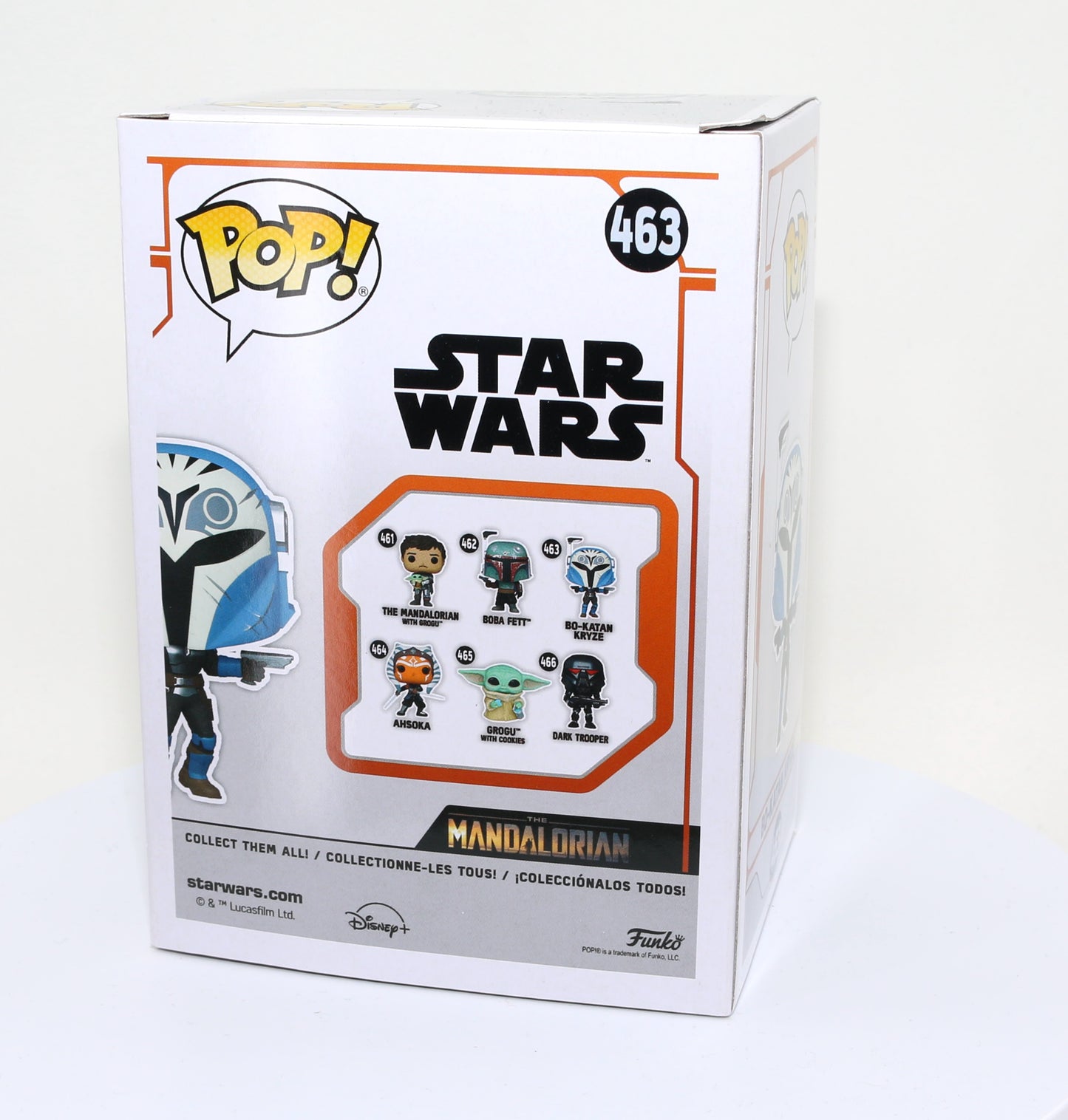 
                  
                    Katee Sackhoff as Bo-Katan Kryze in Star Wars: The Mandalorian (SWAU Authenticated) Signed Funko POP! #463
                  
                