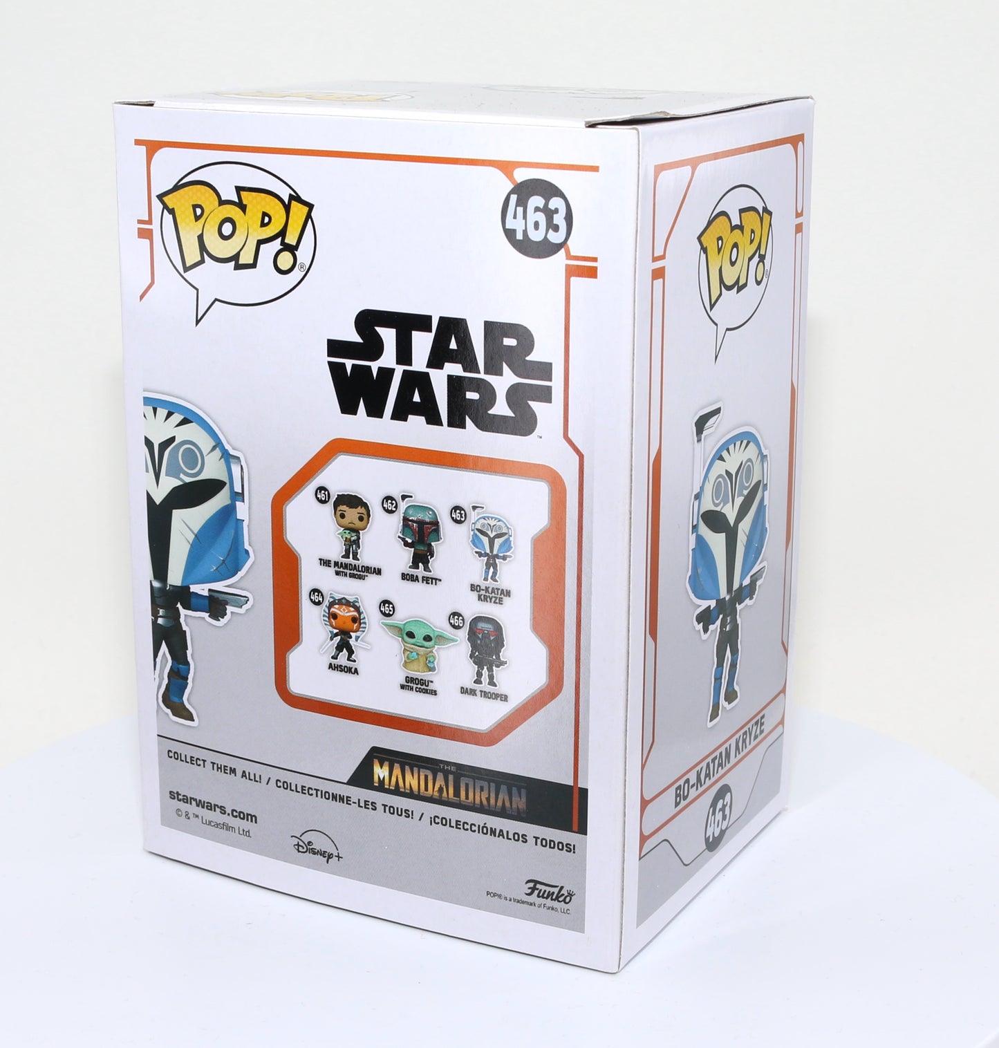 
                  
                    Katee Sackhoff as Bo-Katan Kryze in Star Wars: The Mandalorian (SWAU Authenticated) Signed Funko POP! #463
                  
                