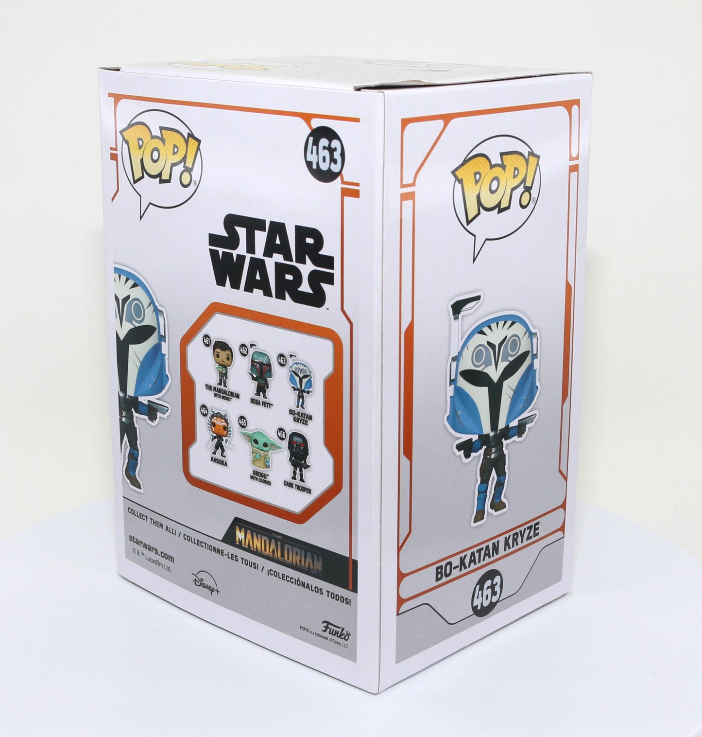 
                  
                    Katee Sackhoff as Bo-Katan Kryze in Star Wars: The Mandalorian (SWAU Authenticated) Signed Funko POP! #463
                  
                