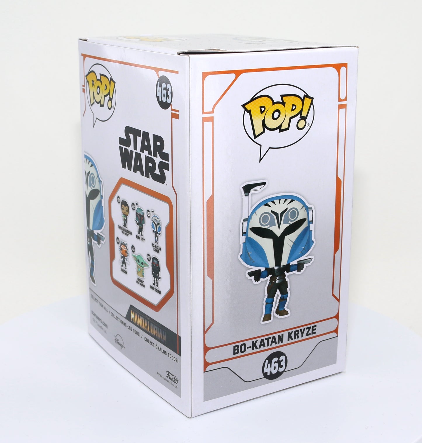 
                  
                    Katee Sackhoff as Bo-Katan Kryze in Star Wars: The Mandalorian (SWAU Authenticated) Signed Funko POP! #463
                  
                