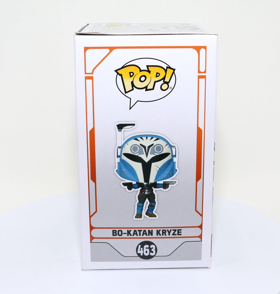 
                  
                    Katee Sackhoff as Bo-Katan Kryze in Star Wars: The Mandalorian (SWAU Authenticated) Signed Funko POP! #463
                  
                