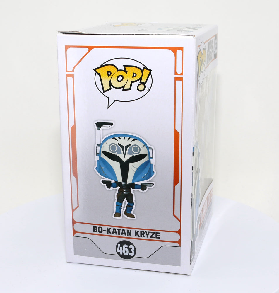 
                  
                    Katee Sackhoff as Bo-Katan Kryze in Star Wars: The Mandalorian (SWAU Authenticated) Signed Funko POP! #463
                  
                