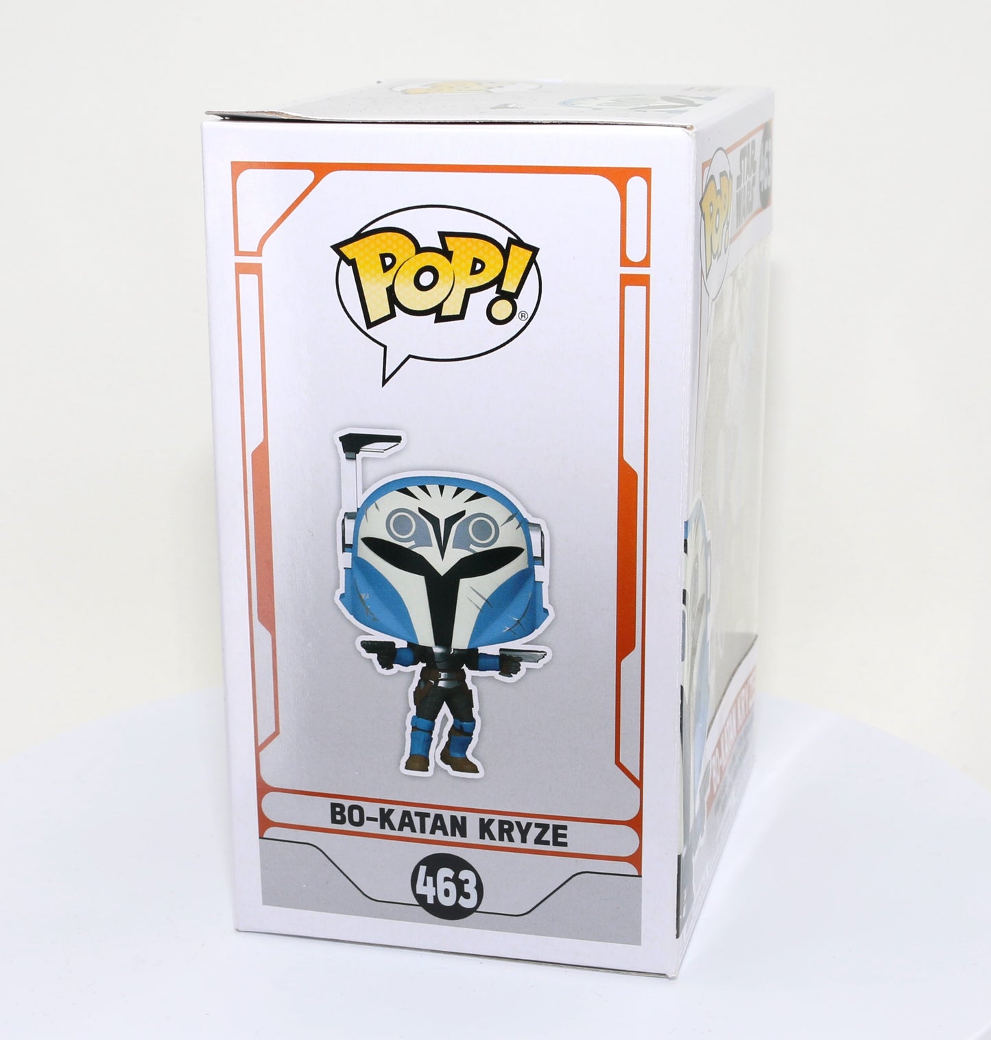 
                  
                    Katee Sackhoff as Bo-Katan Kryze in Star Wars: The Mandalorian (SWAU Authenticated) Signed Funko POP! #463
                  
                