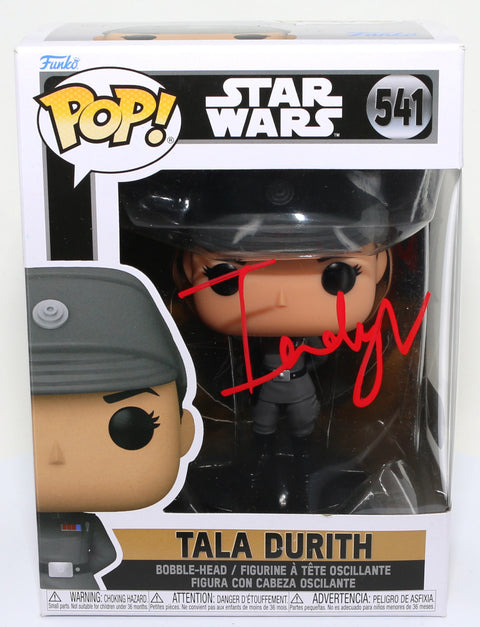 Indira Varma as Tala Durith in Star Wars: Obi-Wan Kenobi (SWAU) Signed Funko POP! #541