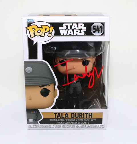 Indira Varma as Tala Durith in Star Wars: Obi-Wan Kenobi (SWAU) Signed Funko POP! #541