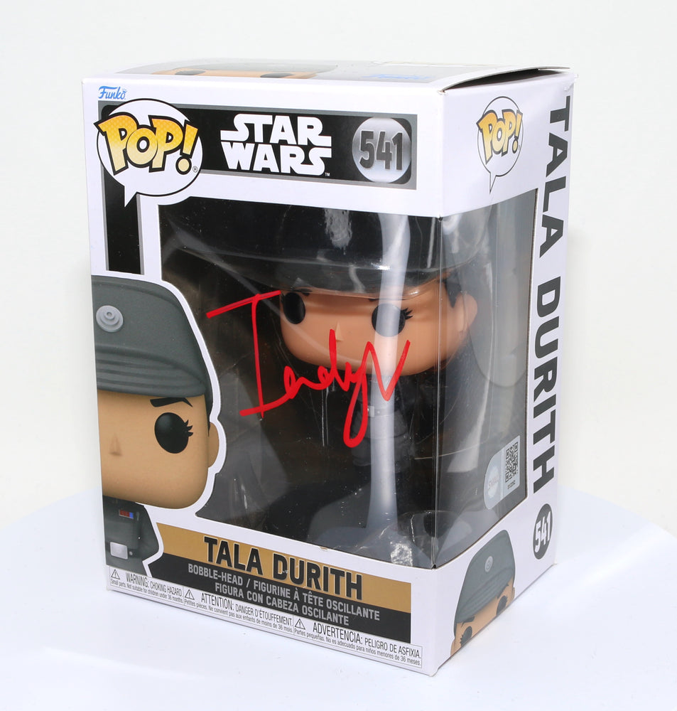 
                  
                    Indira Varma as Tala Durith in Star Wars: Obi-Wan Kenobi (SWAU) Signed Funko POP! #541
                  
                