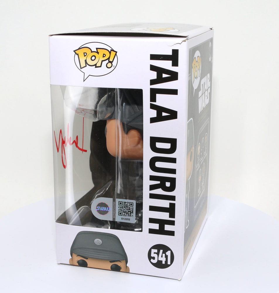 
                  
                    Indira Varma as Tala Durith in Star Wars: Obi-Wan Kenobi (SWAU) Signed Funko POP! #541
                  
                