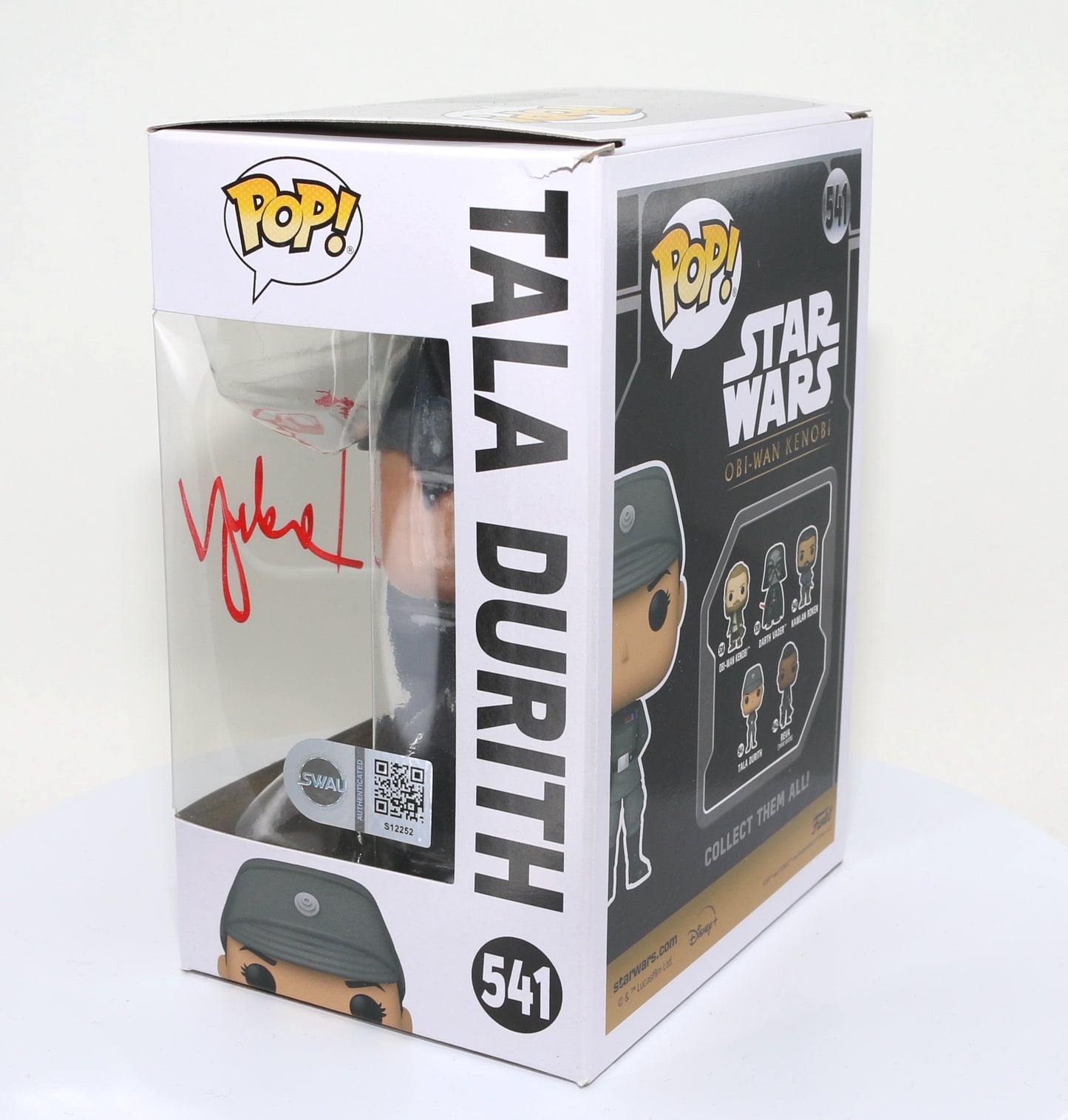 
                  
                    Indira Varma as Tala Durith in Star Wars: Obi-Wan Kenobi (SWAU) Signed Funko POP! #541
                  
                