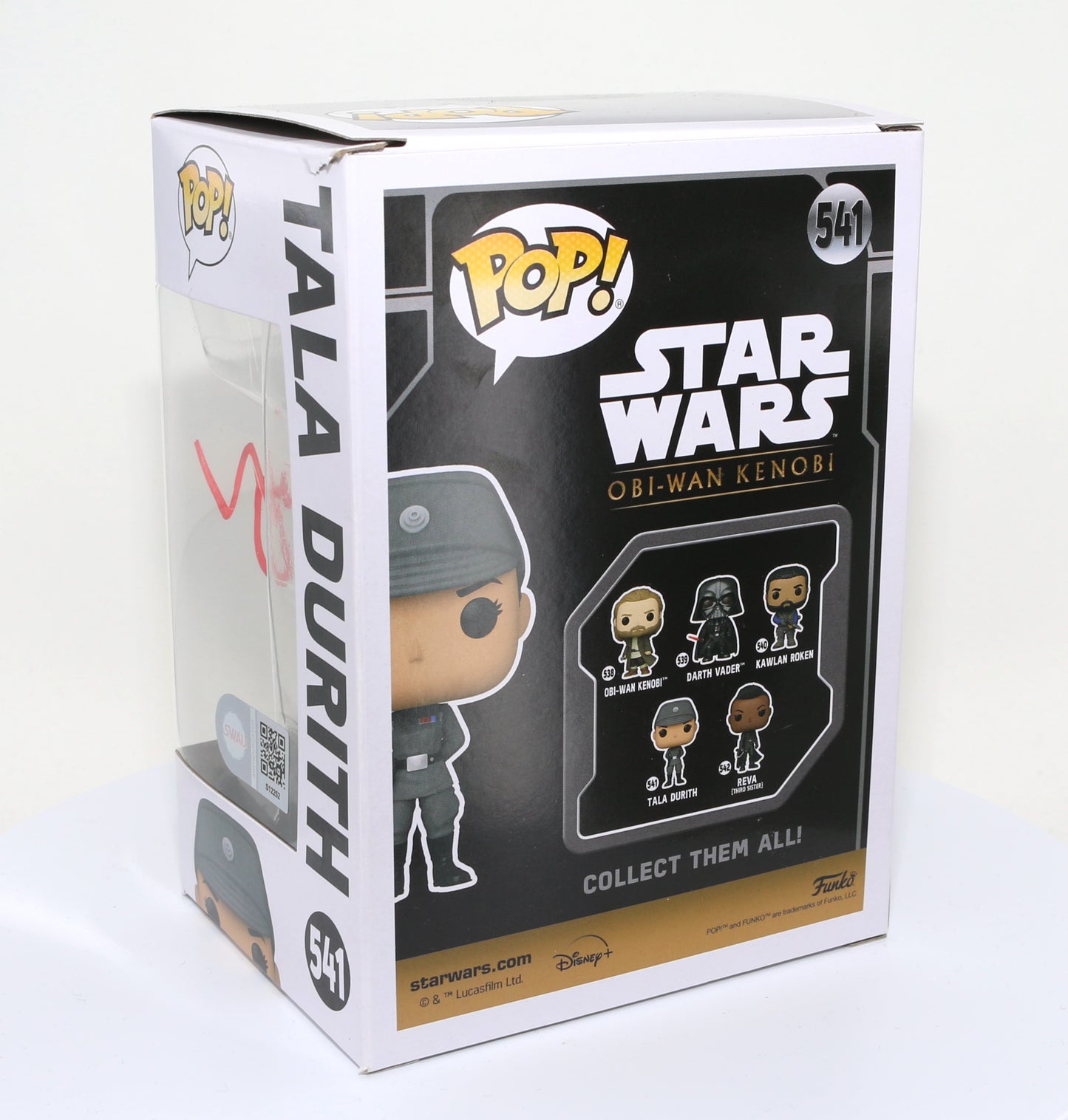 
                  
                    Indira Varma as Tala Durith in Star Wars: Obi-Wan Kenobi (SWAU) Signed Funko POP! #541
                  
                