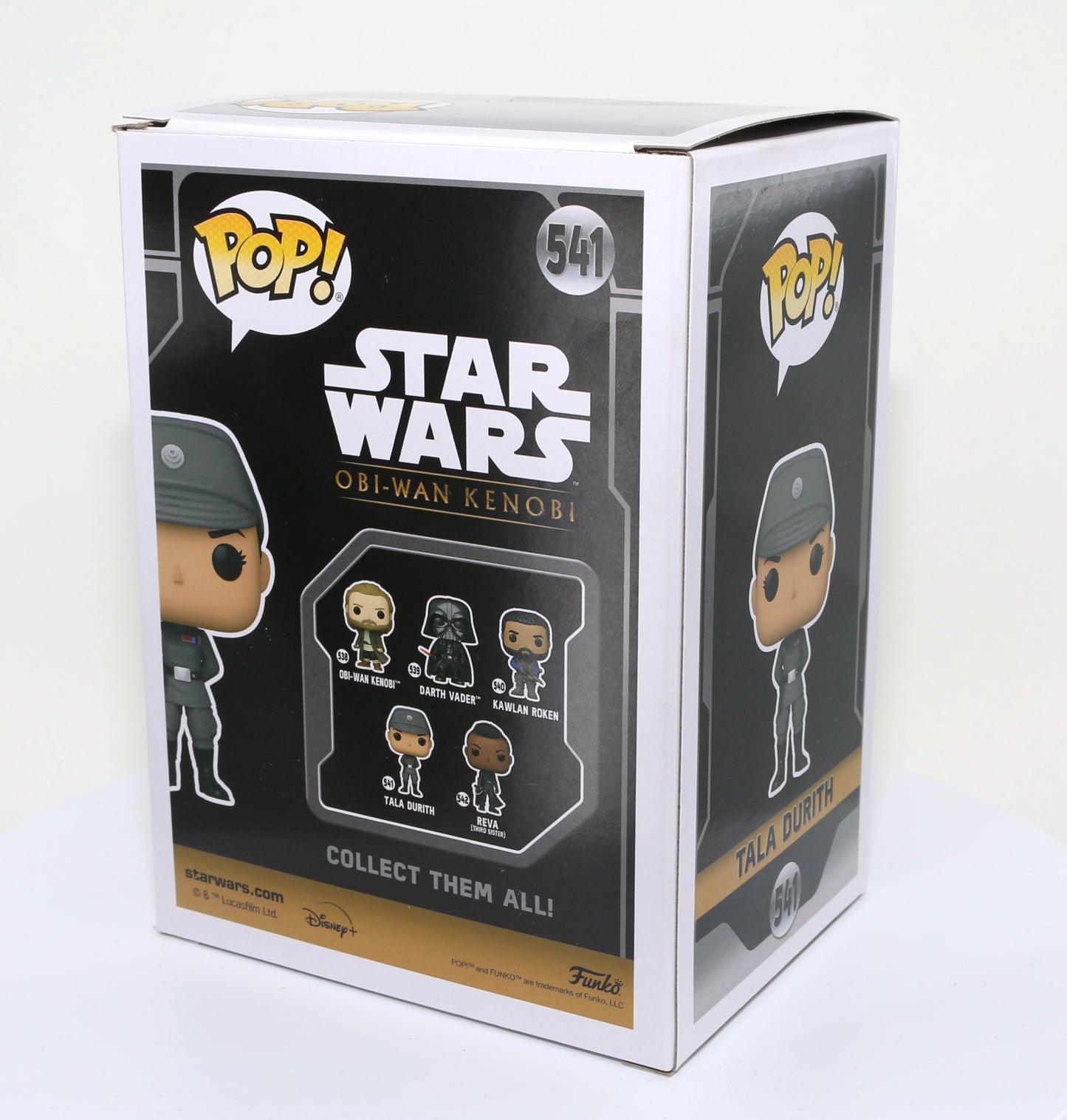 
                  
                    Indira Varma as Tala Durith in Star Wars: Obi-Wan Kenobi (SWAU) Signed Funko POP! #541
                  
                