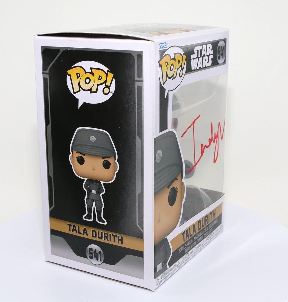 
                  
                    Indira Varma as Tala Durith in Star Wars: Obi-Wan Kenobi (SWAU) Signed Funko POP! #541
                  
                