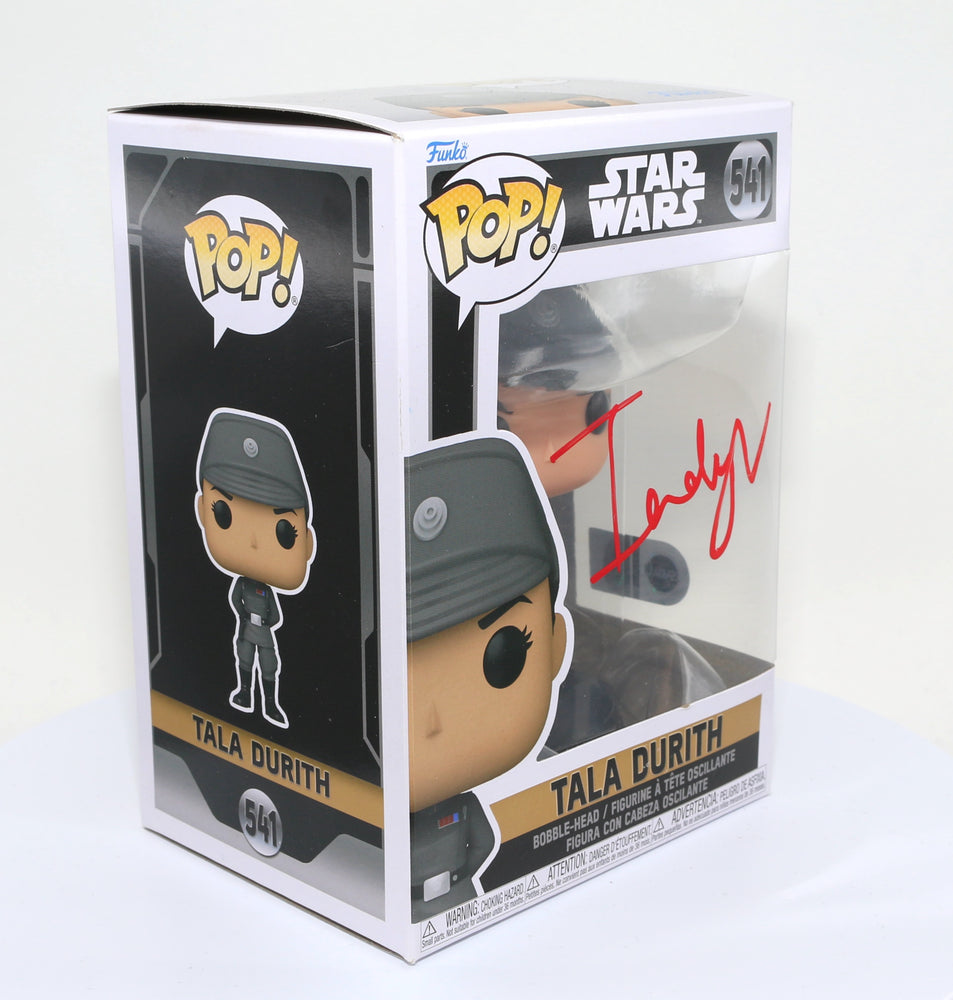 
                  
                    Indira Varma as Tala Durith in Star Wars: Obi-Wan Kenobi (SWAU) Signed Funko POP! #541
                  
                