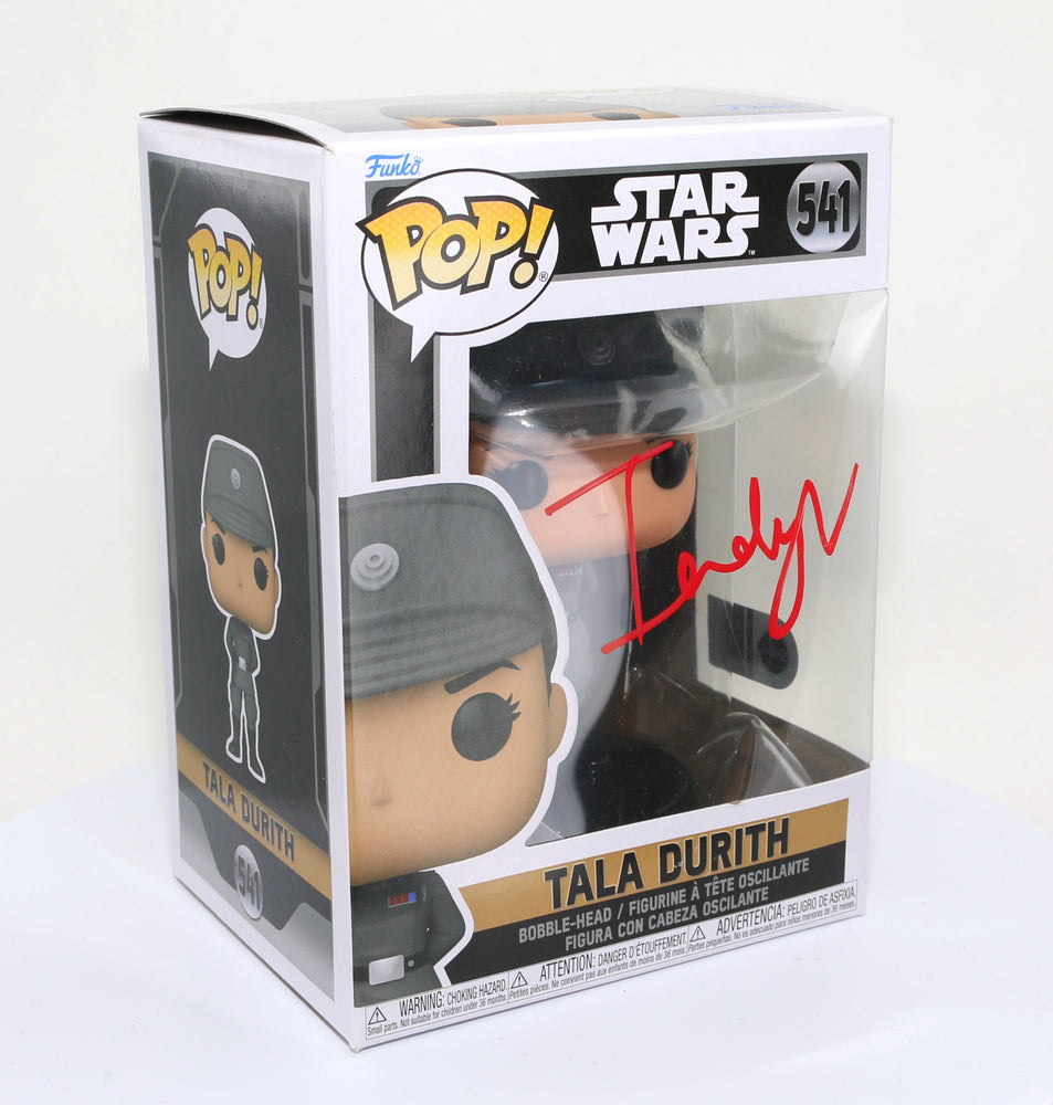 
                  
                    Indira Varma as Tala Durith in Star Wars: Obi-Wan Kenobi (SWAU) Signed Funko POP! #541
                  
                