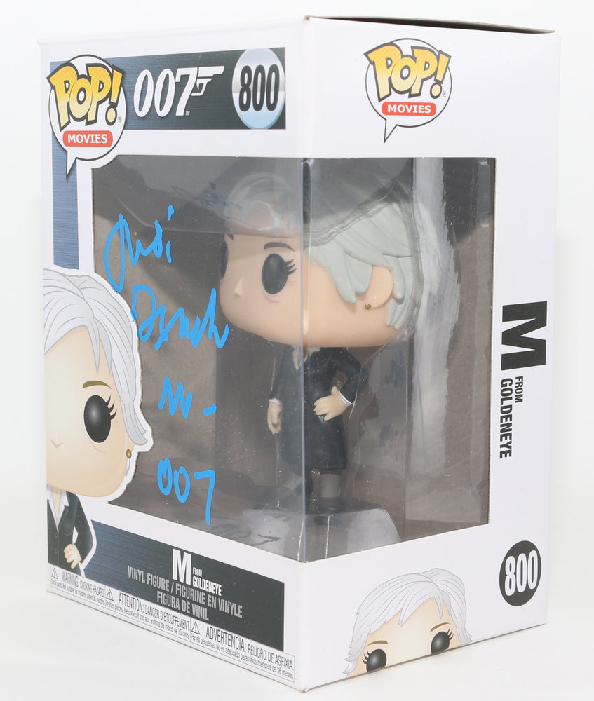 
                  
                    Judi Dench as M in James Bond 007: Goldeneye Signed Funko POP! #800 with Character Name
                  
                