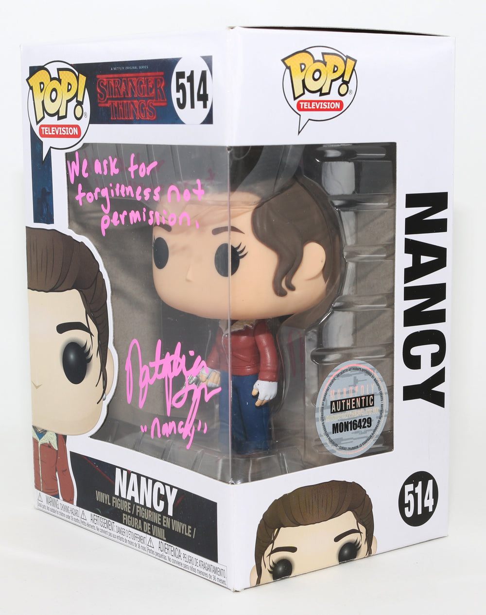 SF・ファンタジー・ホラー Funko Pop Stranger Things Nancy #514 Funko Pop! Stranger Things - NANCY Wheeler (w/gun) - #514