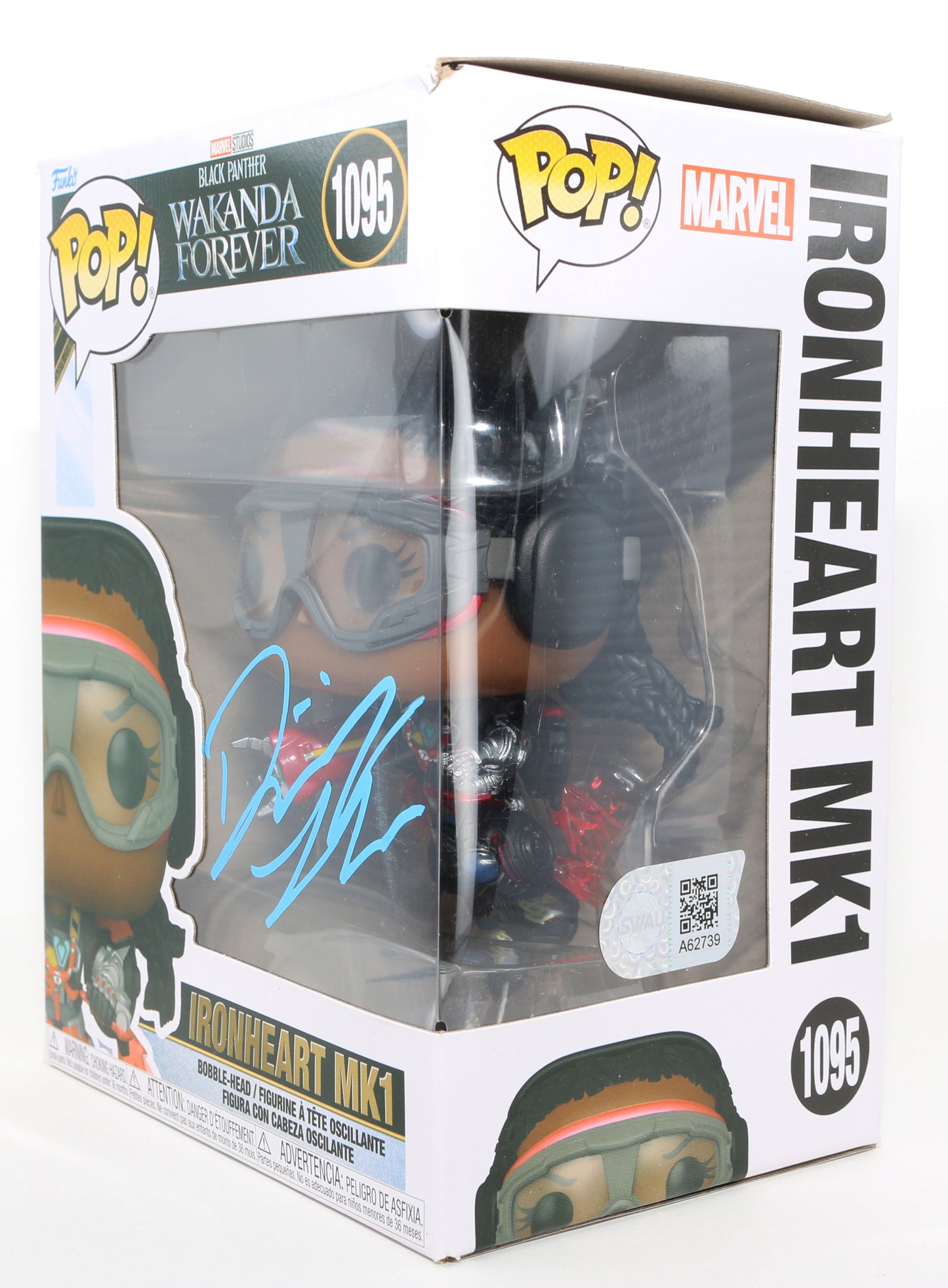 
                  
                    Dominique Thorne as Riri Williams / Ironheart in Black Panther: Wakanda Forever (SWAU) Signed Funko POP! #1095
                  
                