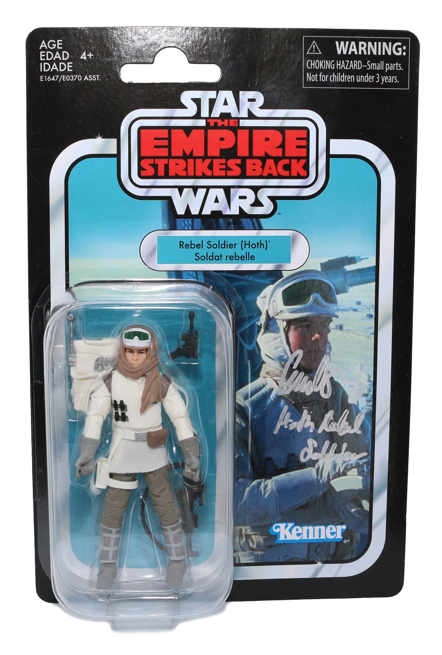 
                  
                    Carl Bang as Hoth Rebel Soldier in Star Wars: The Empire Strikes Back (Kenner Hasbro The Vintage Collection) Action Figure
                  
                