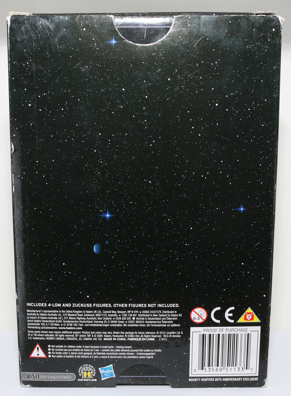 Chris Parsons as 4-LOM & Catherine Munroe as Zuckuss in Star