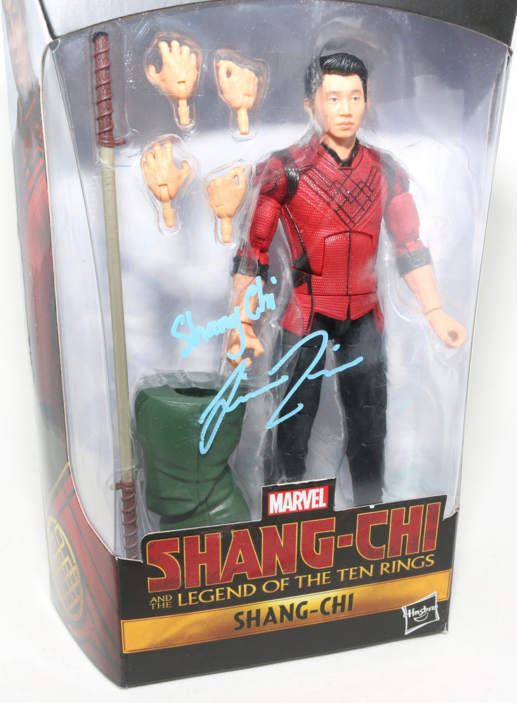 
                  
                    Simu Liu as Shang-Chi in Shang-Chi and the Legend of the Ten Rings Signed Hasbro Legends Series Action Figure with Character Name
                  
                