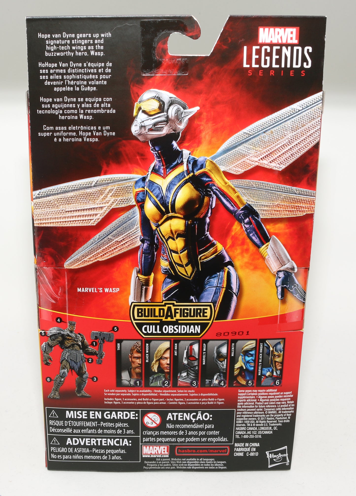
                  
                    Evangeline Lilly as The Wasp in Avengers: Endgame Signed Hasbro Legends Series Action Figure with Character Name
                  
                