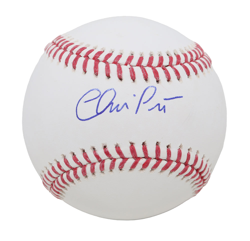 Chris Pratt from Marvel, Lego, Nintendo, & Jurassic World (SWAU) Signed Rawlings Official MLB Baseball