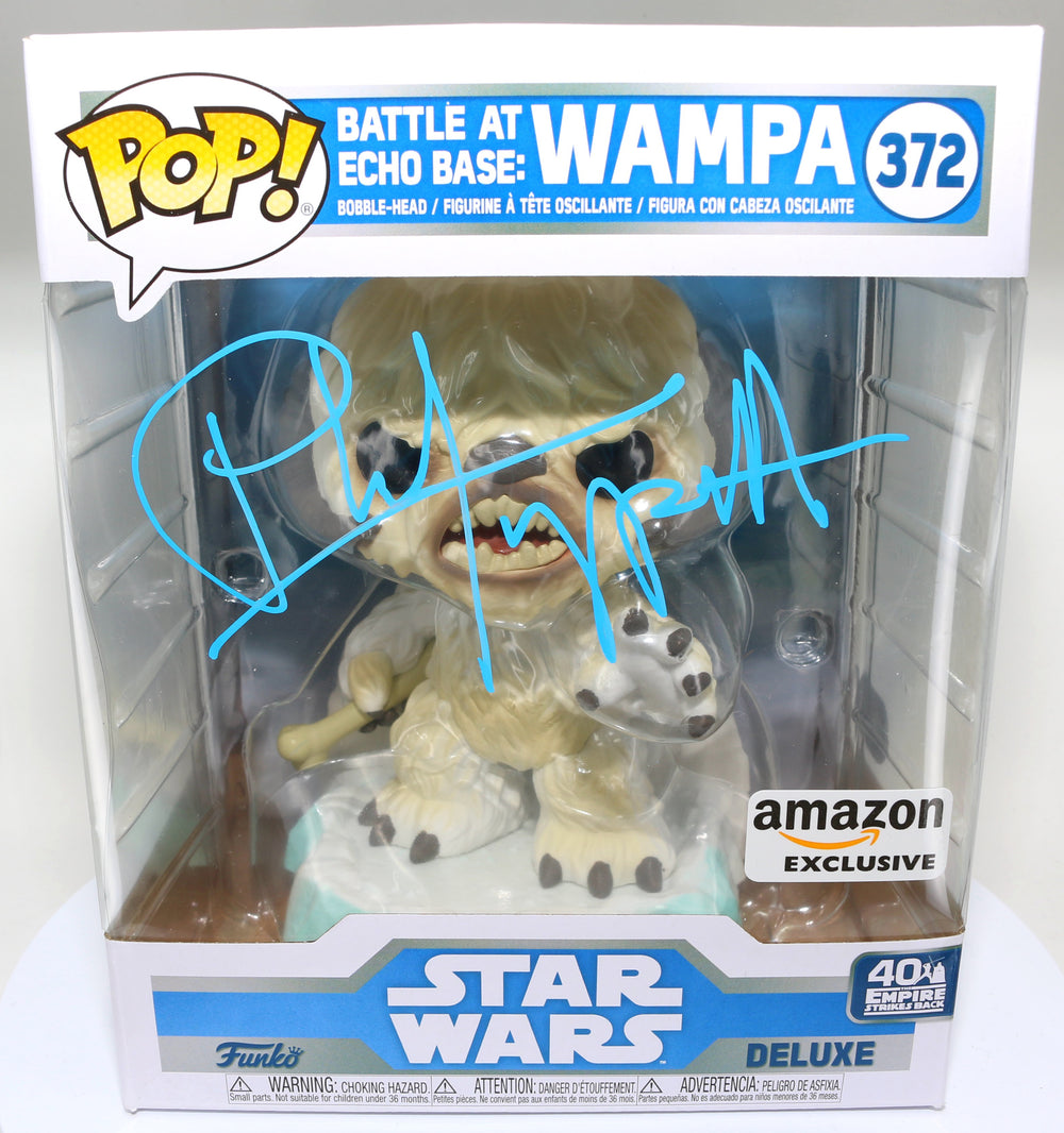 Phil Tippett Wampa Puppet Creator Star Wars: The Empire Strikes Back (SWAU) Signed Deluxe Oversized Funko POP! #372