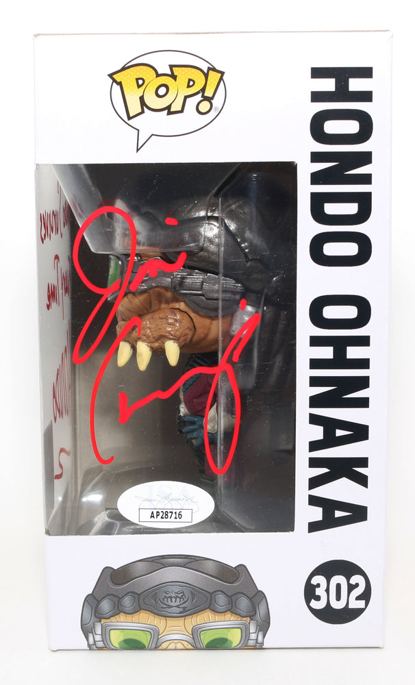 
                  
                    Jim Cummings as Hondo in Star Wars: Rebels 2019 Galaxy's Edge Exclusive (JSA) Signed Funko POP! #302 with Character Name & Quote
                  
                