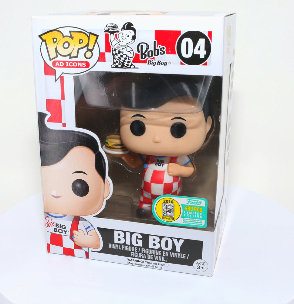 
                  
                    Big Boy from Bob's Big Boy 2016 San Diego Comic Con Exclusive Limited to 480 Pieces Funko POP! #04 - Grail
                  
                