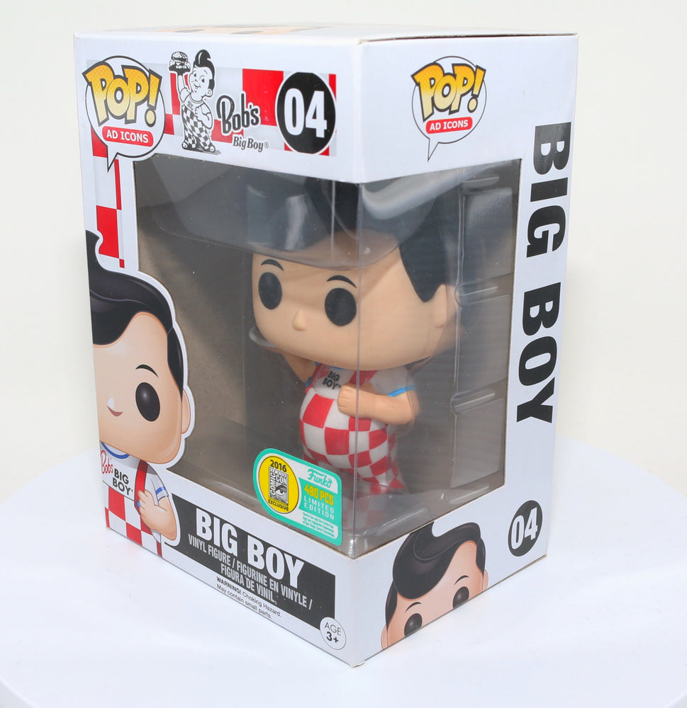 
                  
                    Big Boy from Bob's Big Boy 2016 San Diego Comic Con Exclusive Limited to 480 Pieces Funko POP! #04 - Grail
                  
                