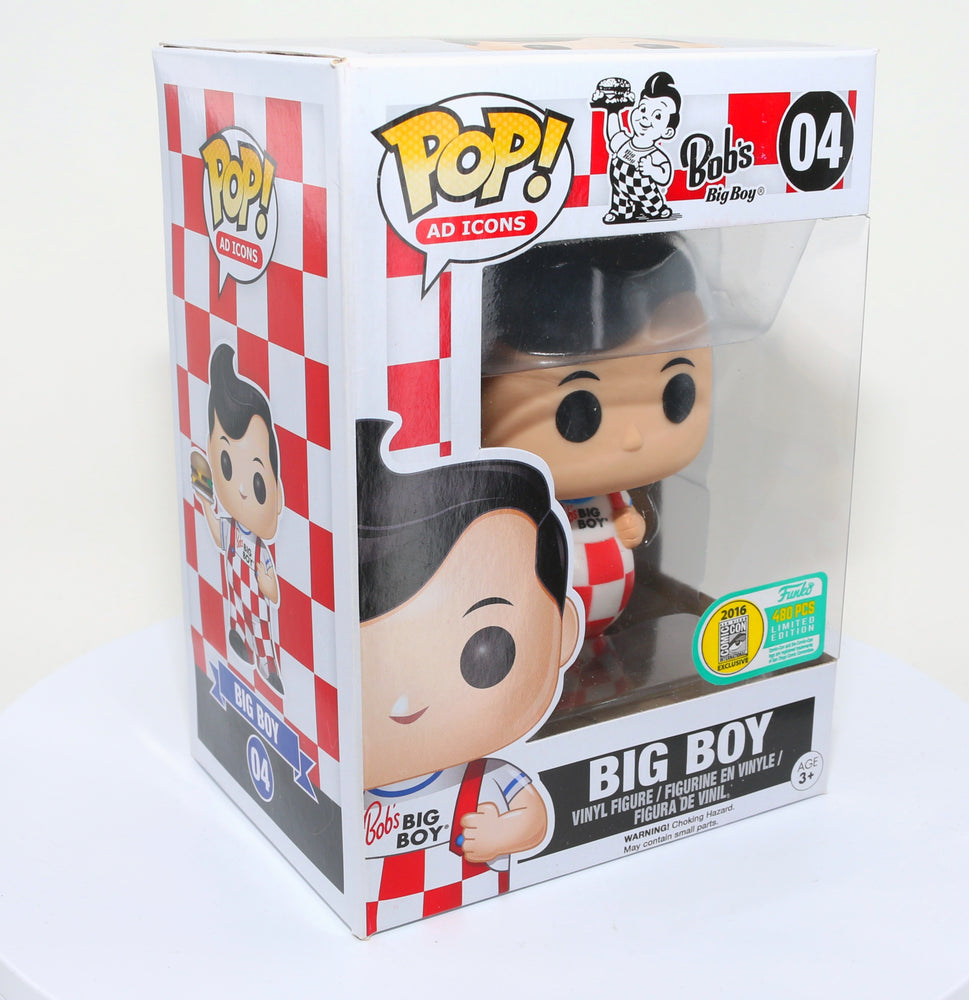 
                  
                    Big Boy from Bob's Big Boy 2016 San Diego Comic Con Exclusive Limited to 480 Pieces Funko POP! #04 - Grail
                  
                