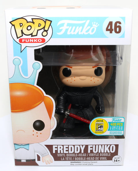 Freddy Funko as Kylo Ren From Star Wars 2016 San Diego Comic Con Exclusive Limited to 400 Pieces Funko POP! #46 - Grail