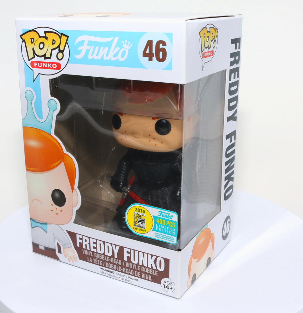 
                  
                    Freddy Funko as Kylo Ren From Star Wars 2016 San Diego Comic Con Exclusive Limited to 400 Pieces Funko POP! #46 - Grail
                  
                