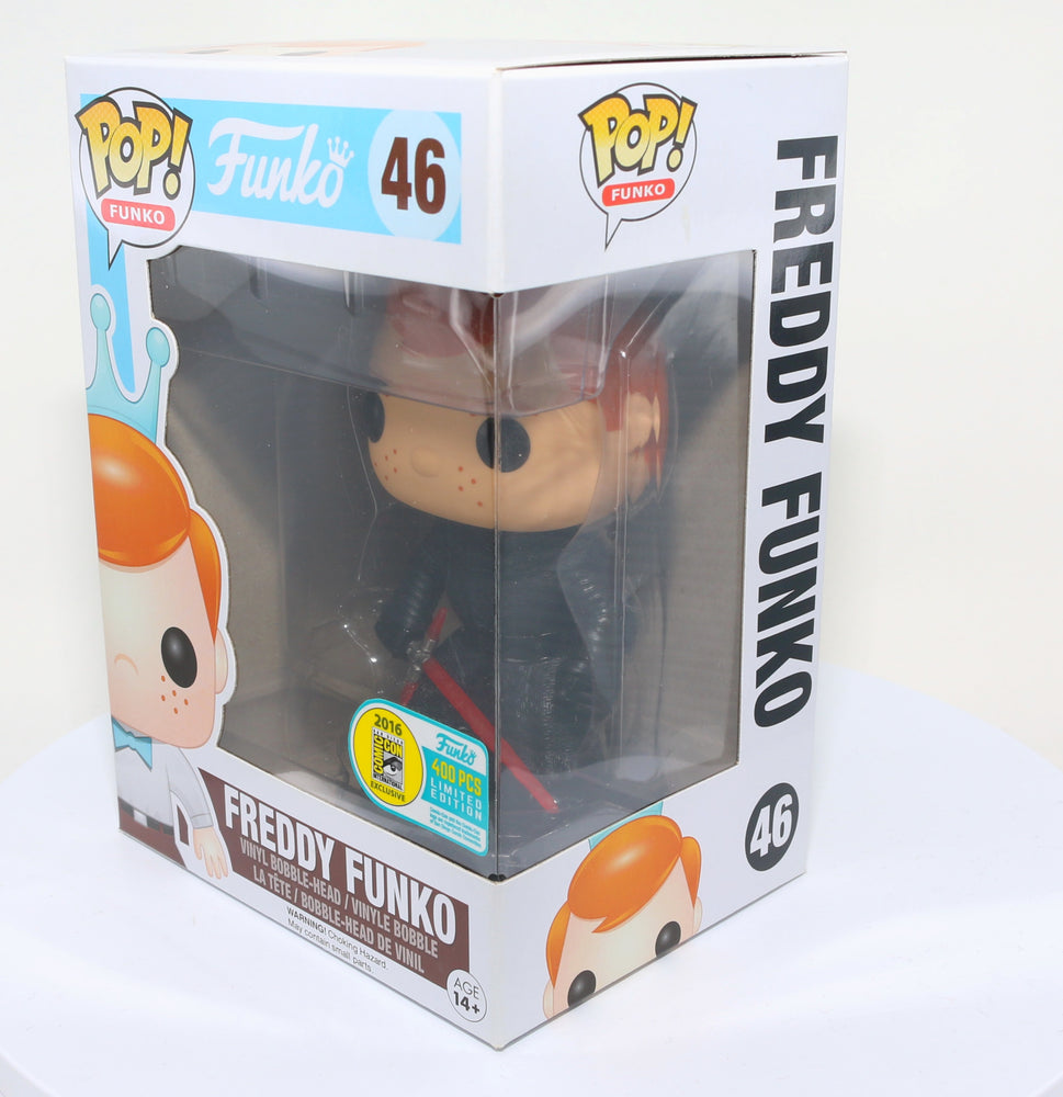 
                  
                    Freddy Funko as Kylo Ren From Star Wars 2016 San Diego Comic Con Exclusive Limited to 400 Pieces Funko POP! #46 - Grail
                  
                