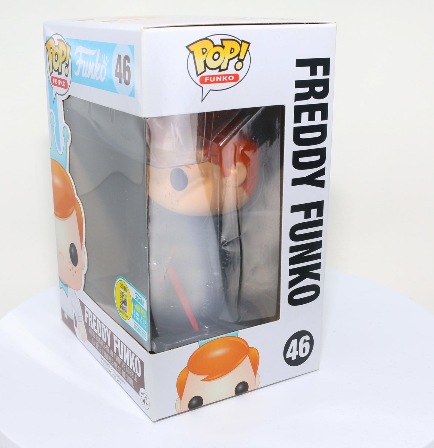 
                  
                    Freddy Funko as Kylo Ren From Star Wars 2016 San Diego Comic Con Exclusive Limited to 400 Pieces Funko POP! #46 - Grail
                  
                