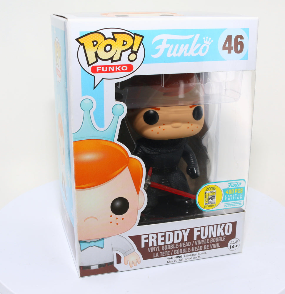 
                  
                    Freddy Funko as Kylo Ren From Star Wars 2016 San Diego Comic Con Exclusive Limited to 400 Pieces Funko POP! #46 - Grail
                  
                