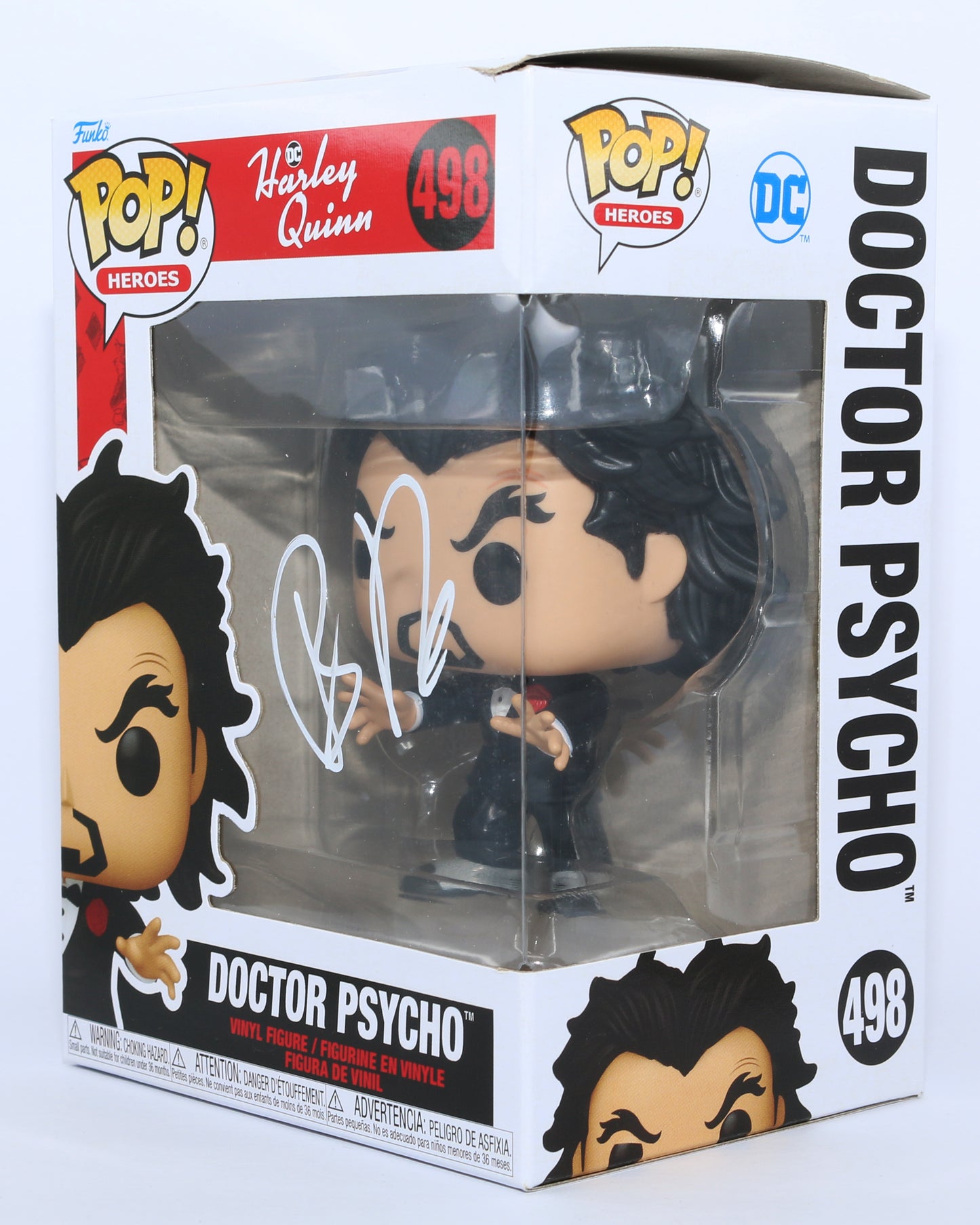 
                  
                    Tony Hale as Doctor Psycho in DC's Harley Quinn Signed Funko POP! #498
                  
                