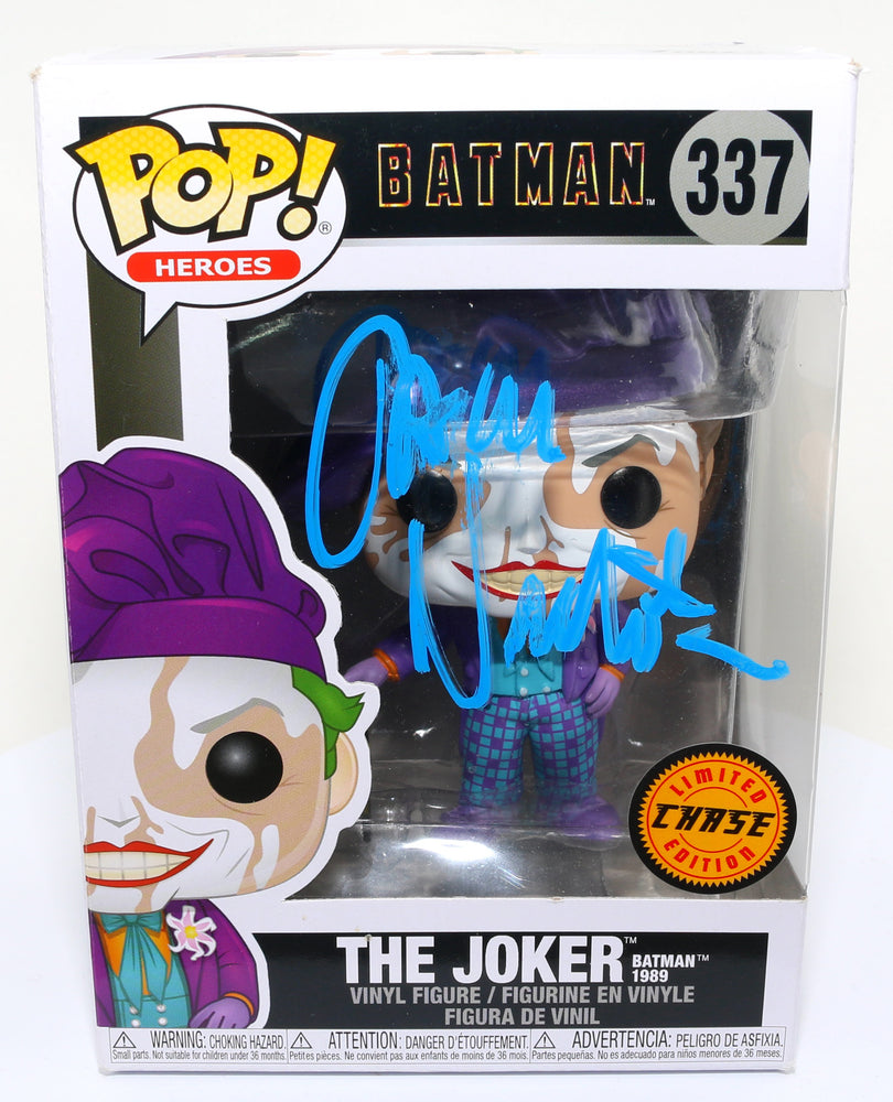 
                  
                    Jack Nicholson as The Joker in Tim Burton's Batman 1989 Signed POP! Funko #337 Chase Variant
                  
                