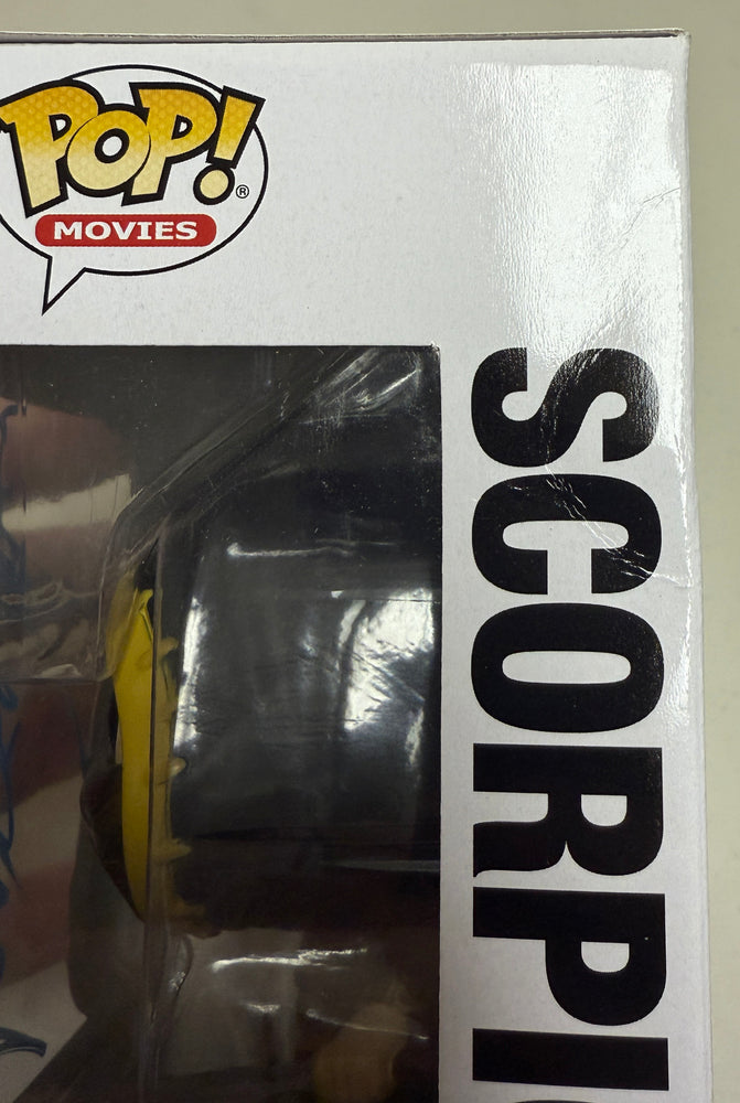 
                  
                    Hiroyuki Sanada as Scorpion in Mortal Kombat Special Edition (SWAU) Signed Funko POP! #1058
                  
                