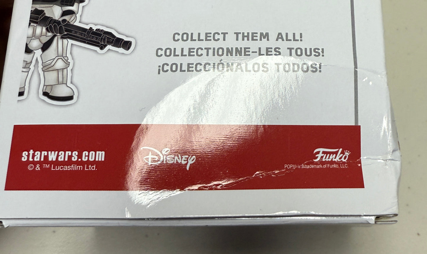 
                  
                    Anthony Forrest as Sandtrooper in Star Wars: A New Hope Exclusive 2019 Fall Convention Limited Edition Signed Funko POP! #81 with Character Name & Quote
                  
                