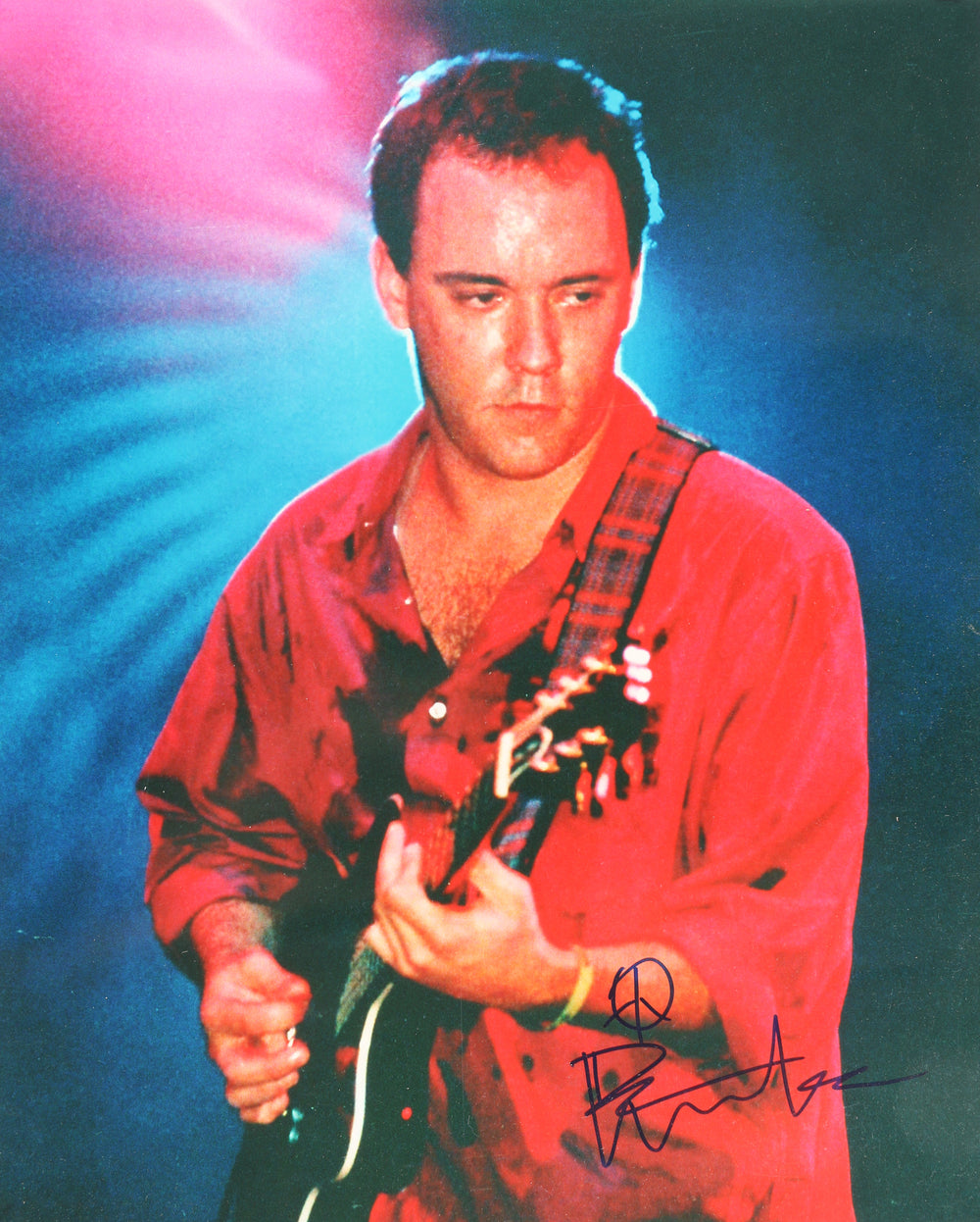 Dave Matthews Lead Singer of the Dave Matthews Band Signed 16x20 Photo