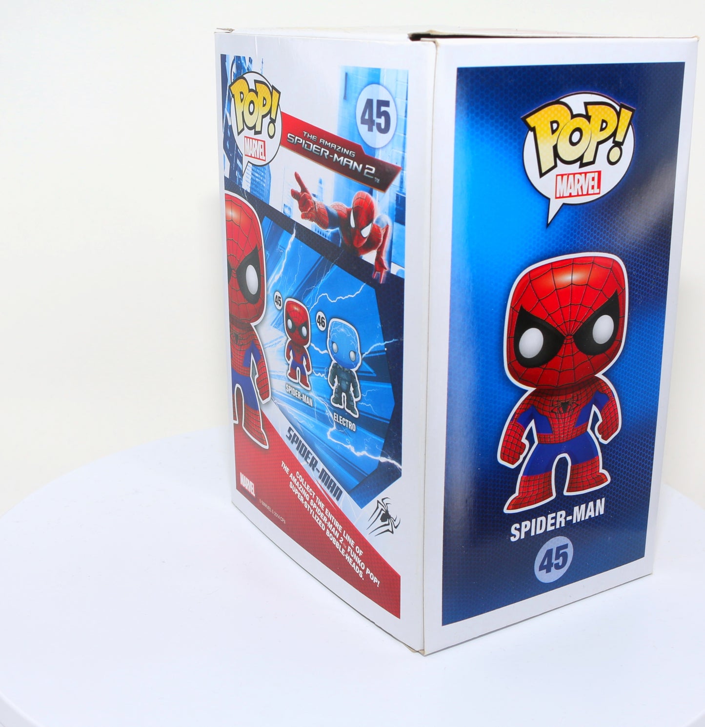 
                  
                    Andrew Garfield as Spider-Man in The Amazing Spider-Man 2 (Beckett Witnessed) Signed Funko POP! #45
                  
                