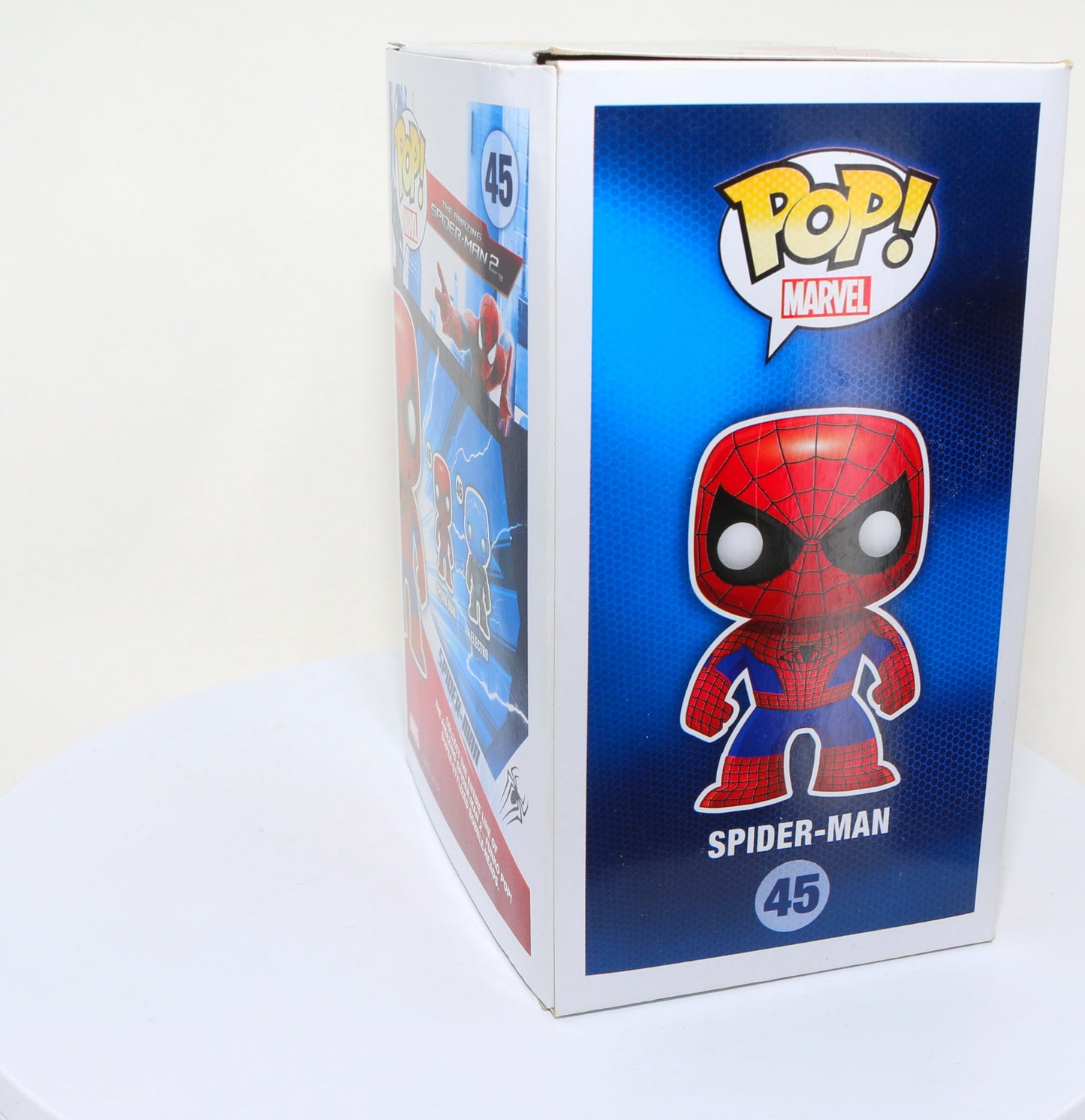 
                  
                    Andrew Garfield as Spider-Man in The Amazing Spider-Man 2 (Beckett Witnessed) Signed Funko POP! #45
                  
                