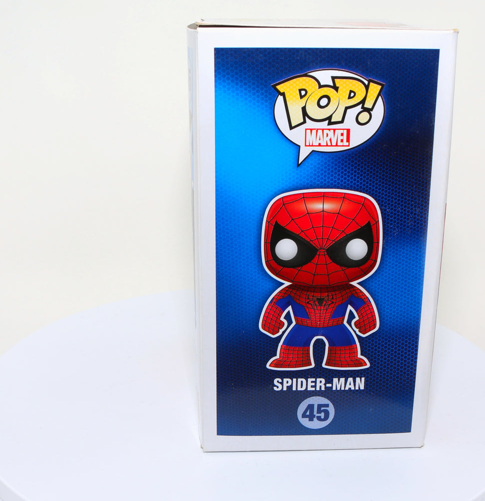 
                  
                    Andrew Garfield as Spider-Man in The Amazing Spider-Man 2 (Beckett Witnessed) Signed Funko POP! #45
                  
                