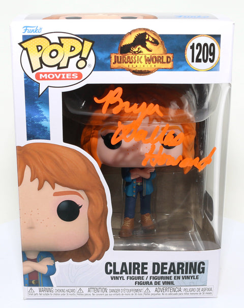 Bryce Dallas Howard as Claire Dearing in Jurassic World Dominion (SWAU Witnessed) Signed Funko POP! #1209