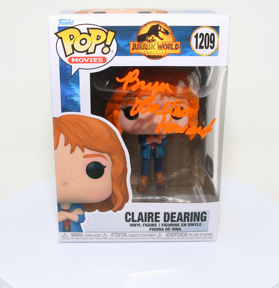 
                  
                    Bryce Dallas Howard as Claire Dearing in Jurassic World Dominion (SWAU Witnessed) Signed Funko POP! #1209
                  
                