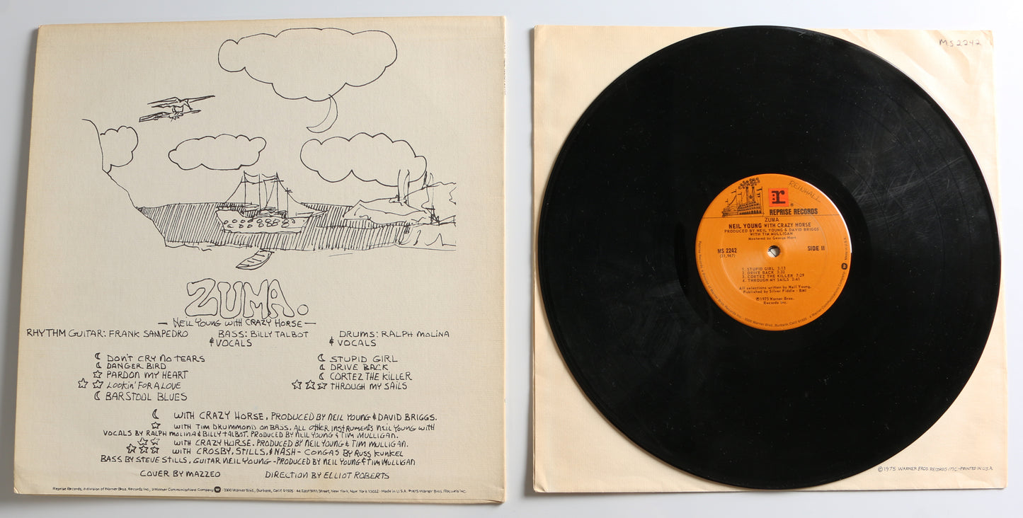 
                  
                    Zuma 12" Vinyl Record Signed by Neil Young
                  
                