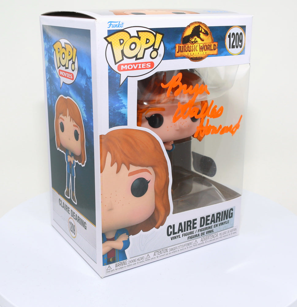 
                  
                    Bryce Dallas Howard as Claire Dearing in Jurassic World Dominion (SWAU Witnessed) Signed Funko POP! #1209
                  
                