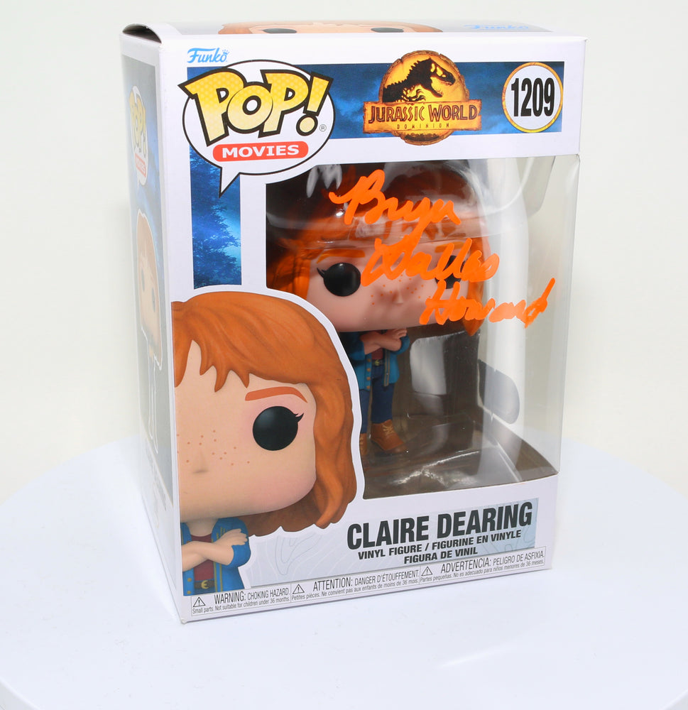 
                  
                    Bryce Dallas Howard as Claire Dearing in Jurassic World Dominion (SWAU Witnessed) Signed Funko POP! #1209
                  
                